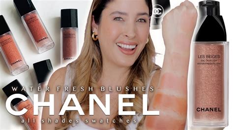 chanel les beiges water fresh blush review|Chanel water fresh blush review.